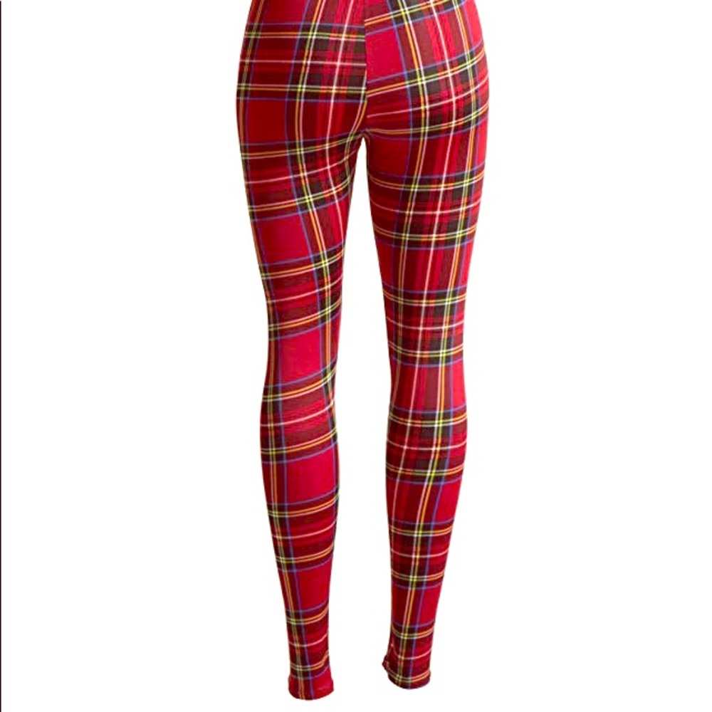 Royal Tartan plaid leggings